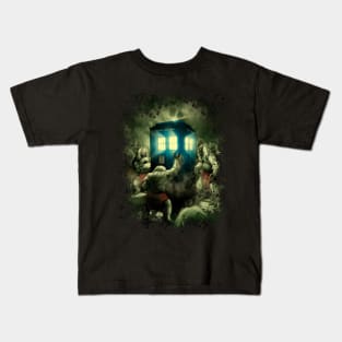 Morlocks knocking Kids T-Shirt